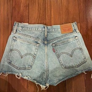 Vintage Levi’s High Waisted Jean Shorts